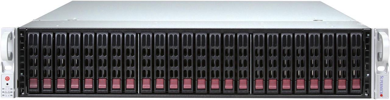 Alt view image 2 of 7 - SUPERMICRO CSE-216BE16-R920LPB Black 2U Rackmount Chassis 920W high-efficiency AC-DC Redundant power supplies with PMBus and I2C