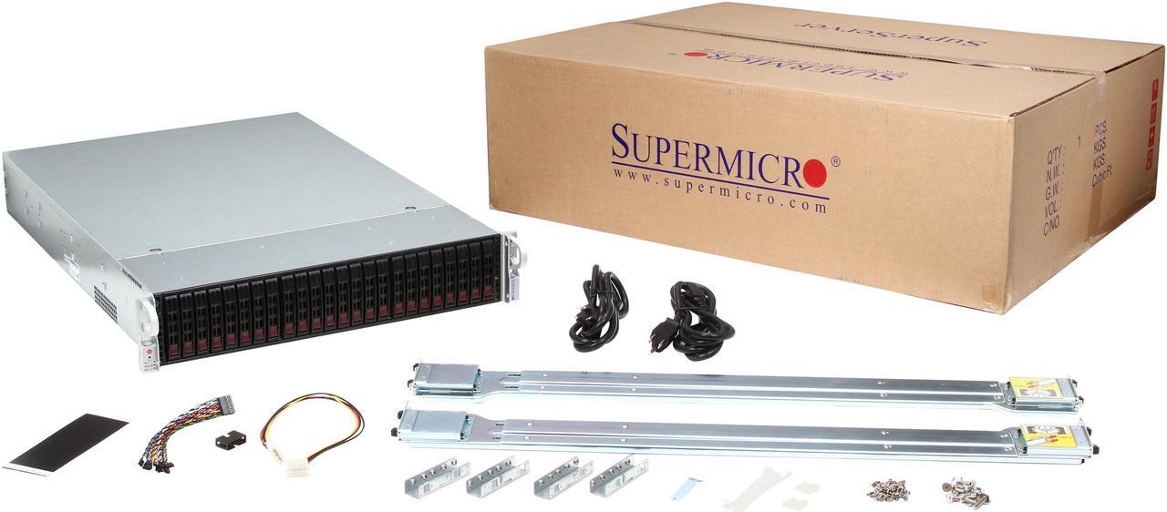 Alt view image 7 of 7 - SUPERMICRO CSE-216BE16-R920LPB Black 2U Rackmount Chassis 920W high-efficiency AC-DC Redundant power supplies with PMBus and I2C