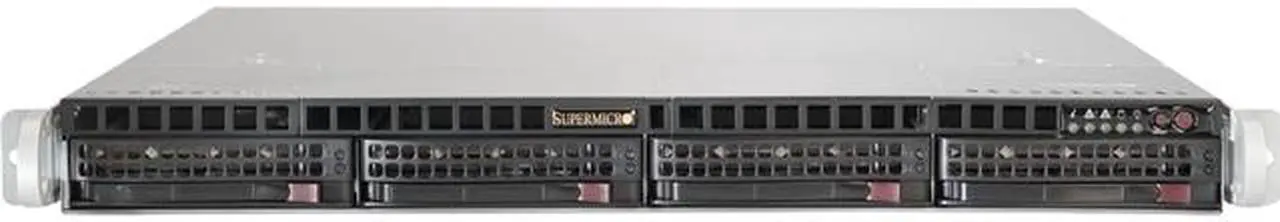 Main image of SUPERMICRO SuperChassis CSE-813MF2TQC-505CB Silver 1U Desktop Server Case 500W