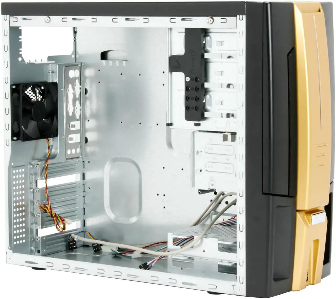 Alt view image 14 of 17 - APEX TU-377-C Black Steel ATX Mid Tower Computer Case