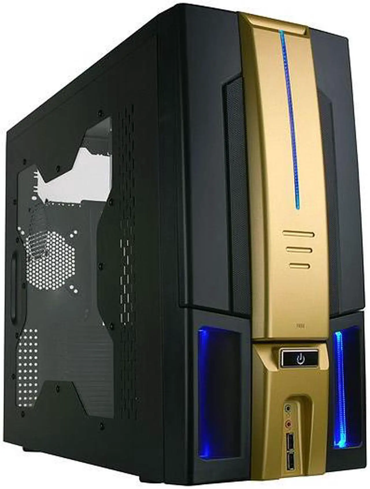 Main image of APEX TU-377-C Black Steel ATX Mid Tower Computer Case