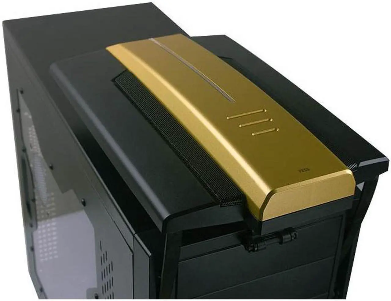 Alt view image 6 of 17 - APEX TU-377-C Black Steel ATX Mid Tower Computer Case