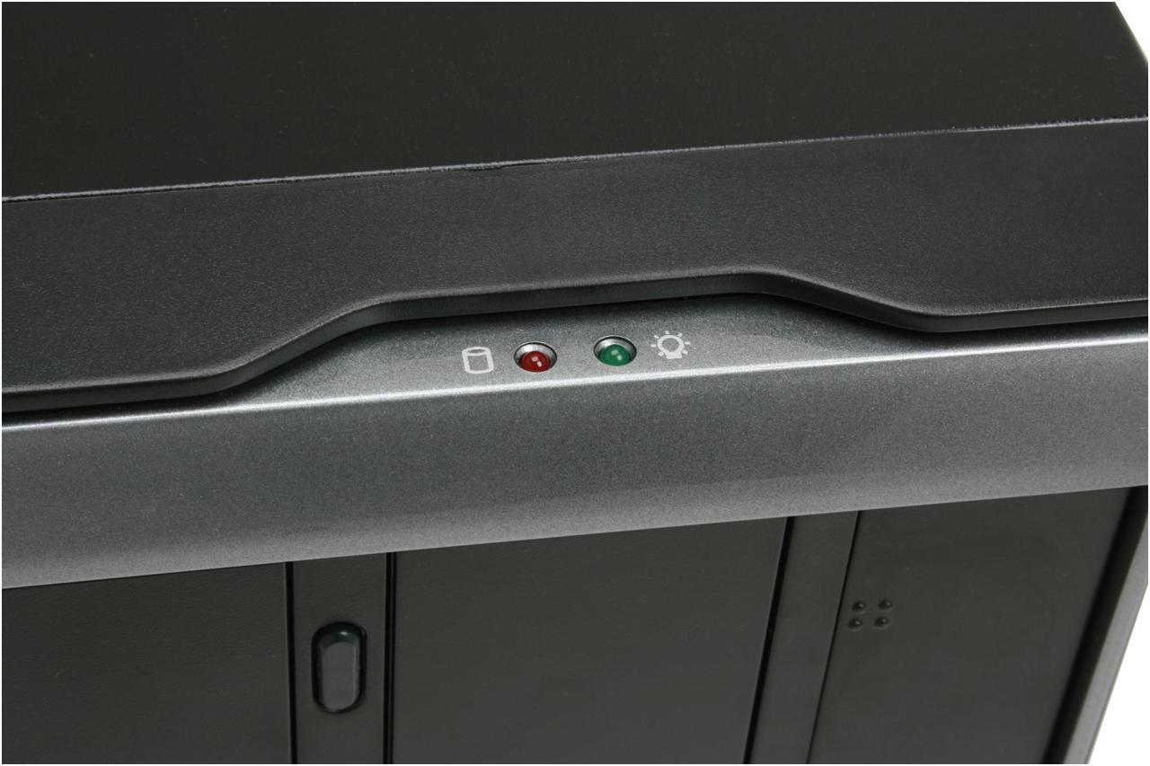 Alt view image 5 of 15 - APEX MJ-511 Black Steel Micro ATX Mid Tower Computer Case 250W Power Supply