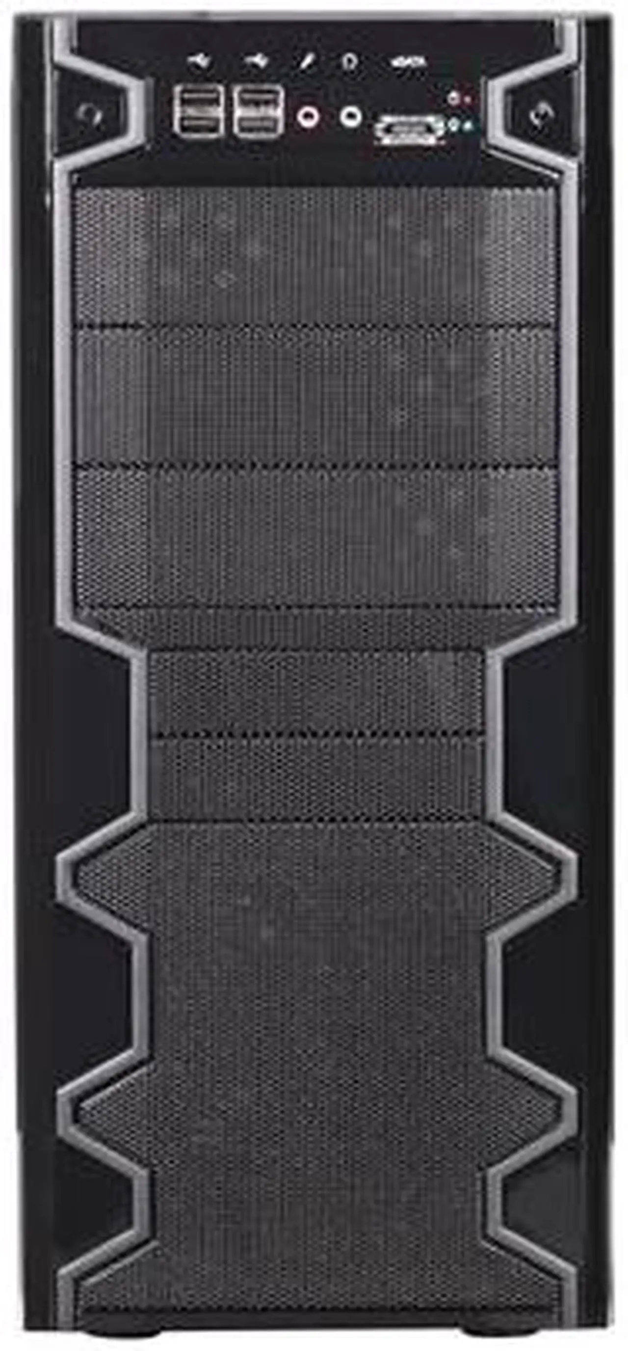 Alt view image 3 of 14 - APEX Vortex 3620 SGCC / ABS ATX Mid Tower Gaming Computer Case