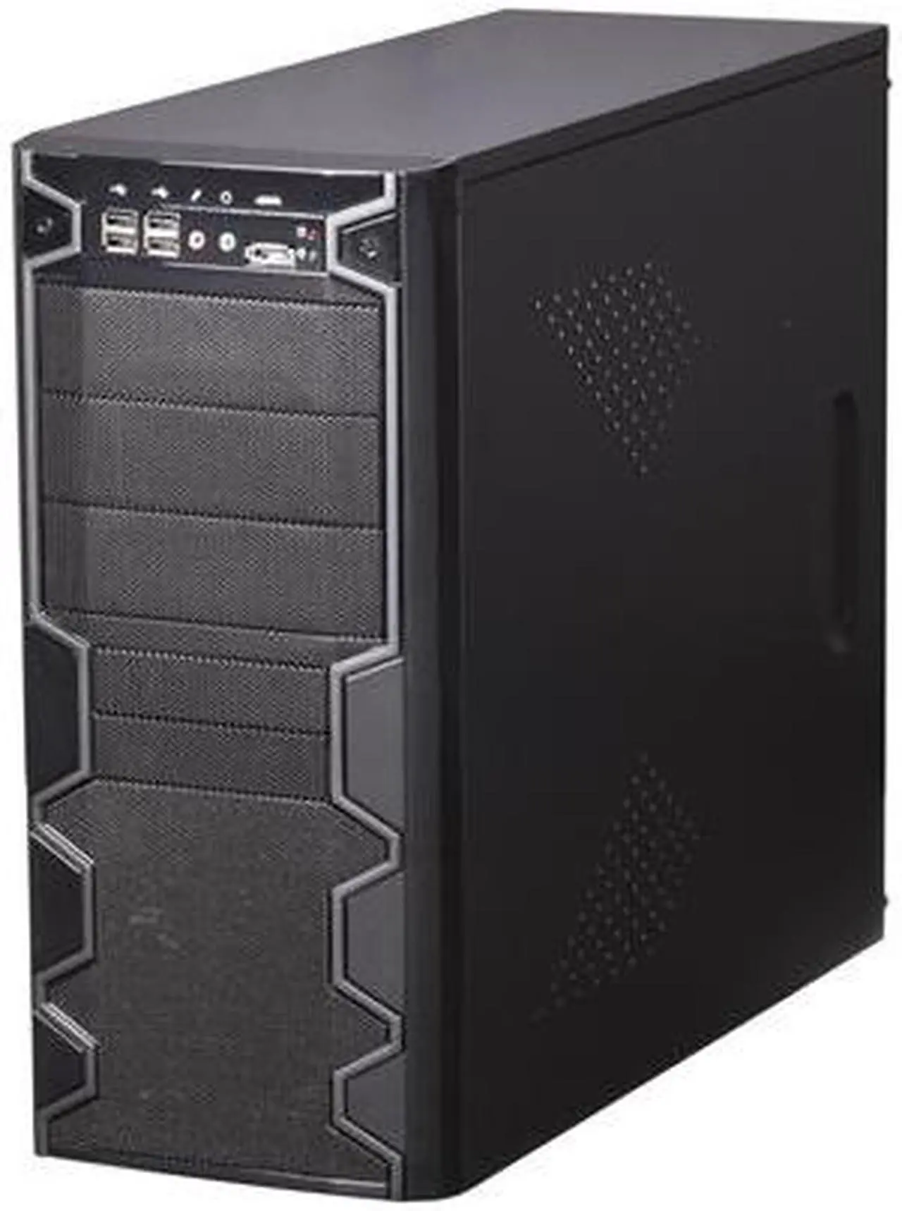 Alt view image 4 of 14 - APEX Vortex 3620 SGCC / ABS ATX Mid Tower Gaming Computer Case