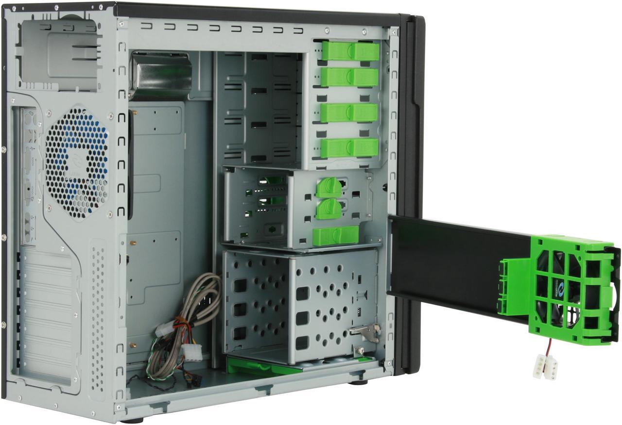 Alt view image 8 of 14 - RAIDMAX SMILODON Extreme Black ATX-612WEB 1.0mm SECC Steel ATX Mid Tower Foldout MB Computer Case