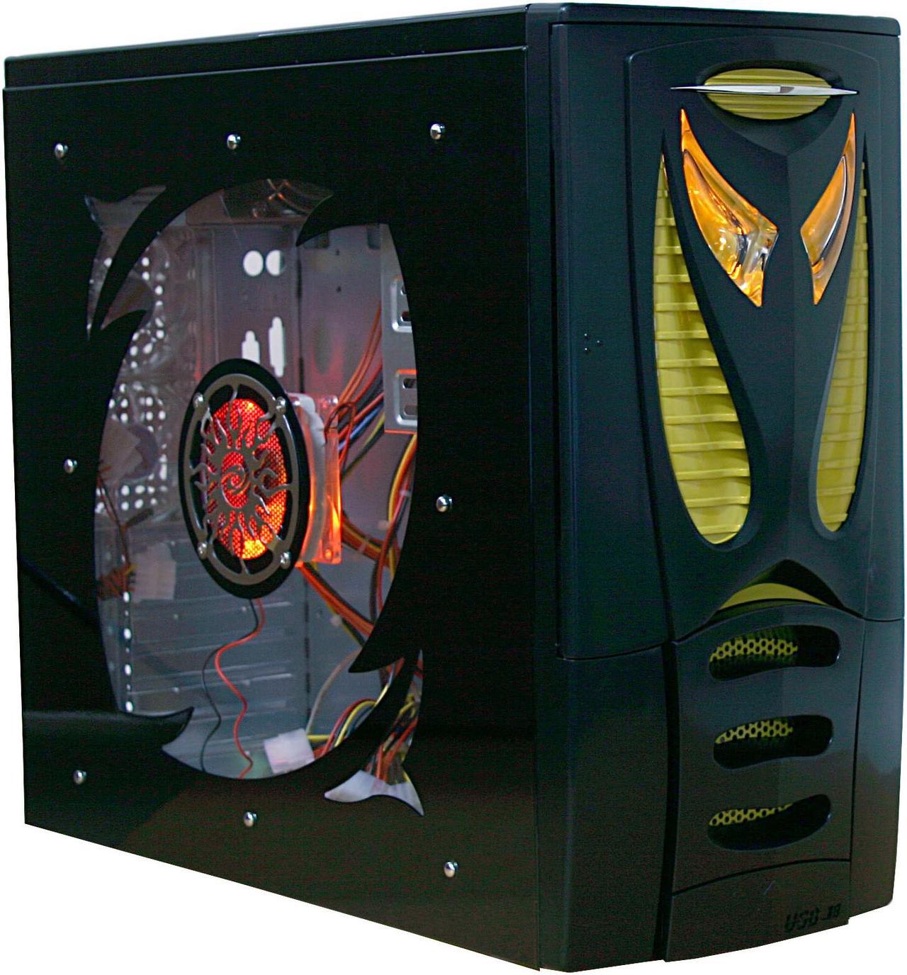 RAIDMAX Cobra ATX-822WBP Black 0.7mm SECC ATX Mid Tower Computer Case 420watts PS2 ATX12V Power Supply