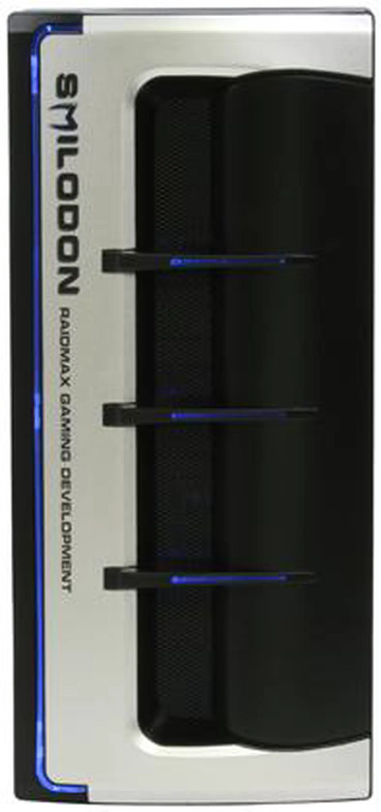 Alt view image 5 of 16 - RAIDMAX SMILODON ATX-612WB530P Black 1.0mm SECC Steel ATX Mid Tower Foldout MB Computer Case With 530W Modular LED Power Supply