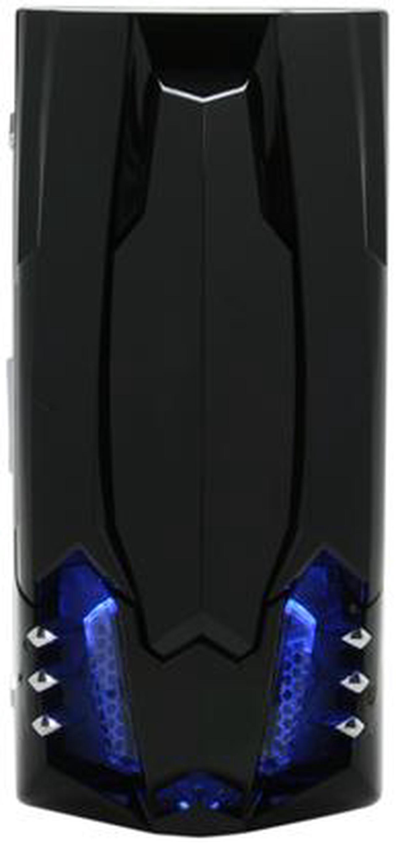 Alt view image 2 of 12 - RAIDMAX SAGITTA 2 ATX-928WB530P Black 0.7mm SECC Steel ATX Mid Tower Removable MB Computer Case With 530W Modular LED Power Supply