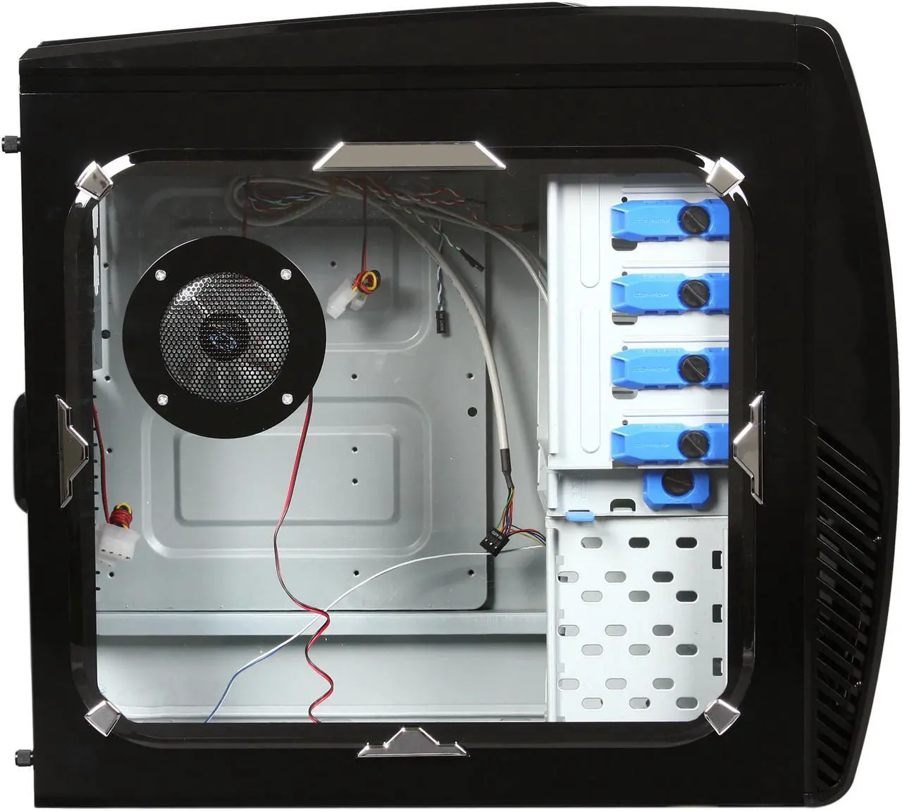 Alt view image 4 of 10 - RAIDMAX Skyline ATX-948WB Black SECC ATX Mid Tower Computer Case
