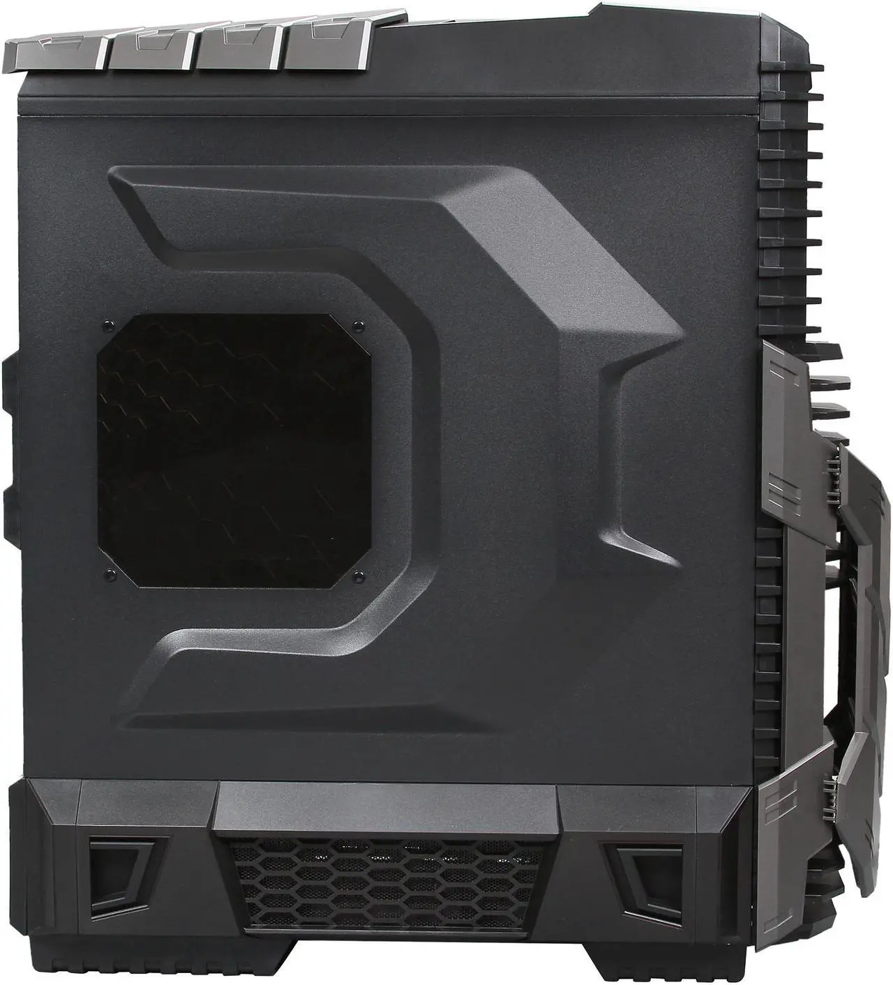 Alt view image 4 of 10 - RAIDMAX Agusta ATX-605BT Black / Titanium Steel / Plastic ATX Full Tower Computer Case