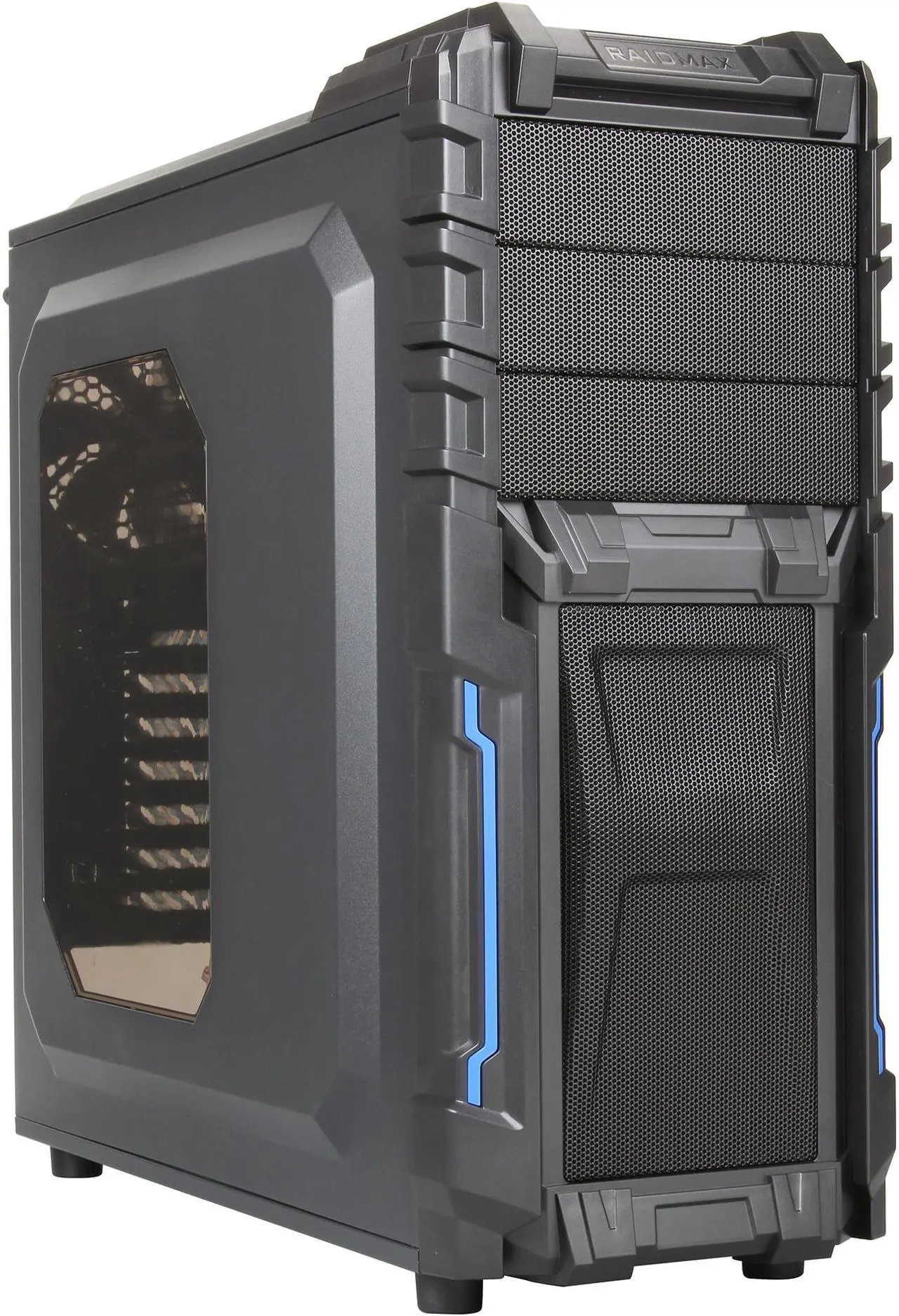 Alt view image 3 of 10 - RAIDMAX Vortex ATX-402WB Black Steel / Plastic ATX Mid Tower Computer Case