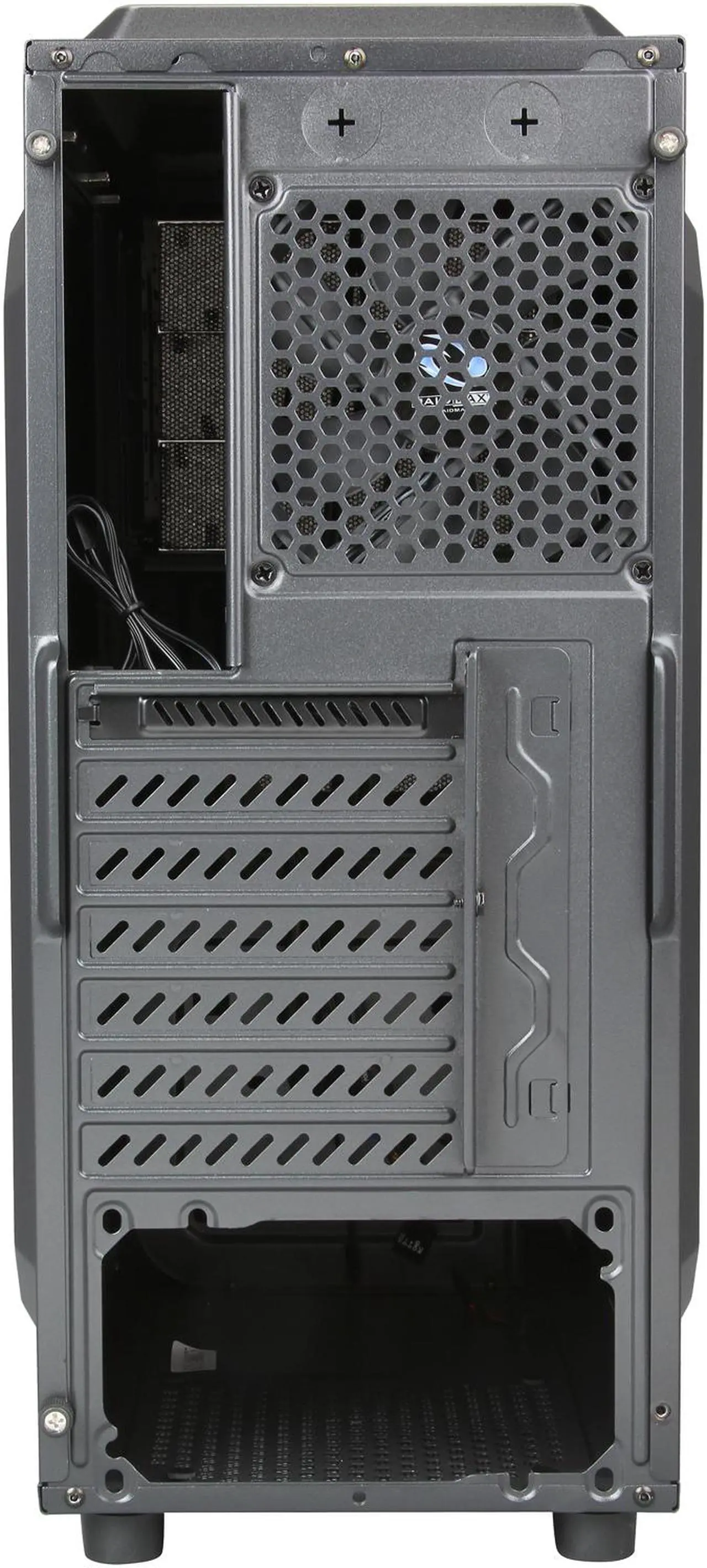 Alt view image 10 of 10 - RAIDMAX Vortex ATX-402WB Black Steel / Plastic ATX Mid Tower Computer Case