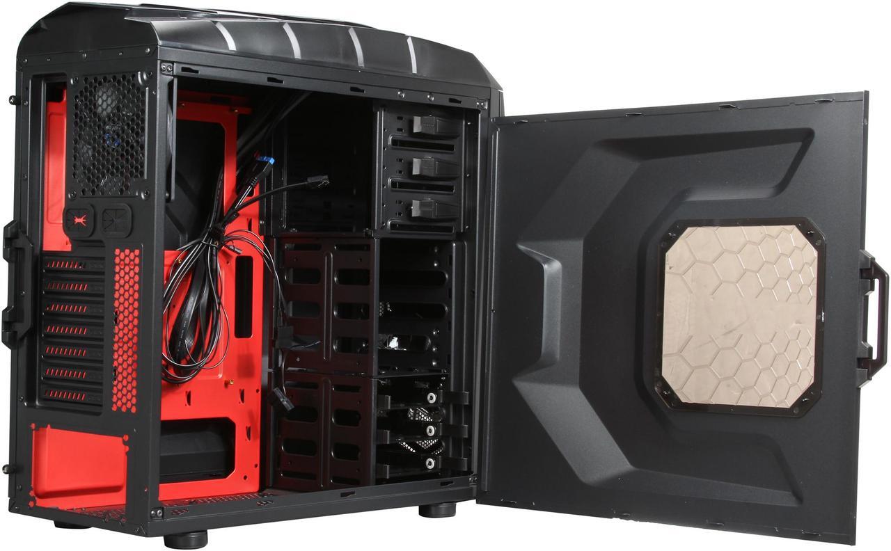 Alt view image 5 of 9 - RAIDMAX Viper GX ATX-512WBR Black / Red Steel / Plastic ATX Mid Tower Computer Case