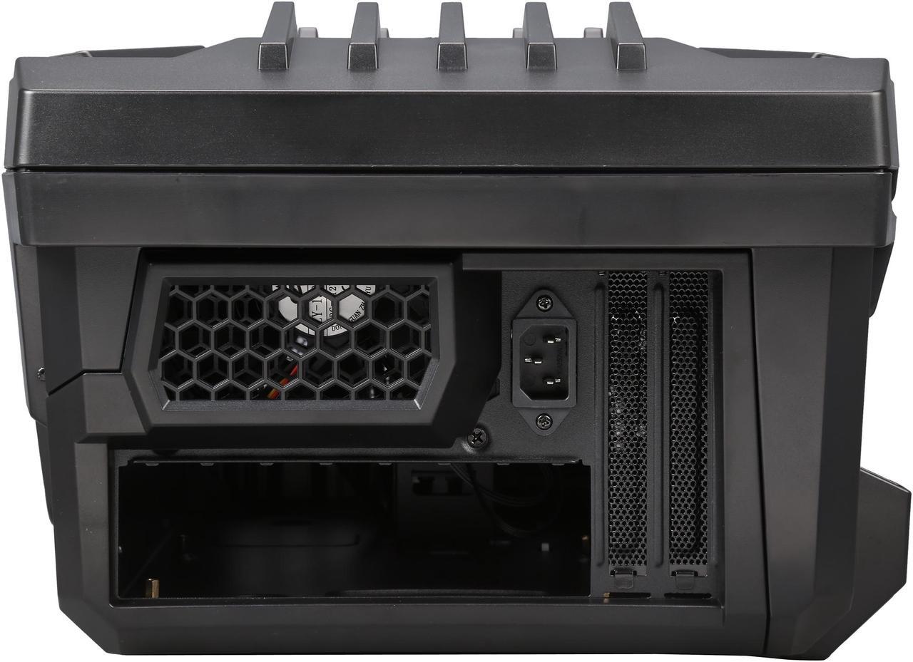 Alt view image 5 of 10 - RAIDMAX Troy ITX-121B Black Steel / Plastic Mini-ITX Tower Computer Case