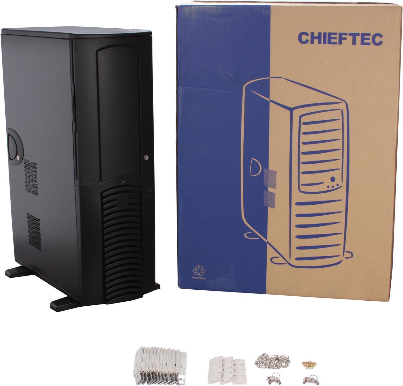 Alt view image 12 of 12 - CHIEFTEC Dragon DA-01BD-U-OP Black Steel ATX Full Tower Computer Case