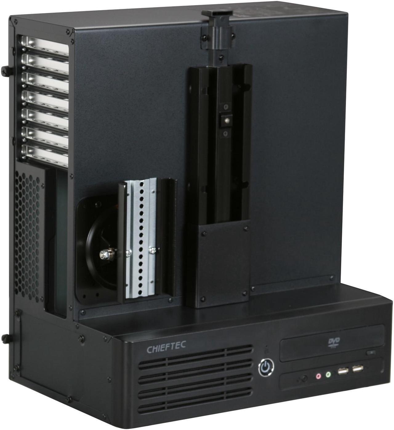 CHIEFTEC BRAVO Series BL-01B-OP Black Computer Case