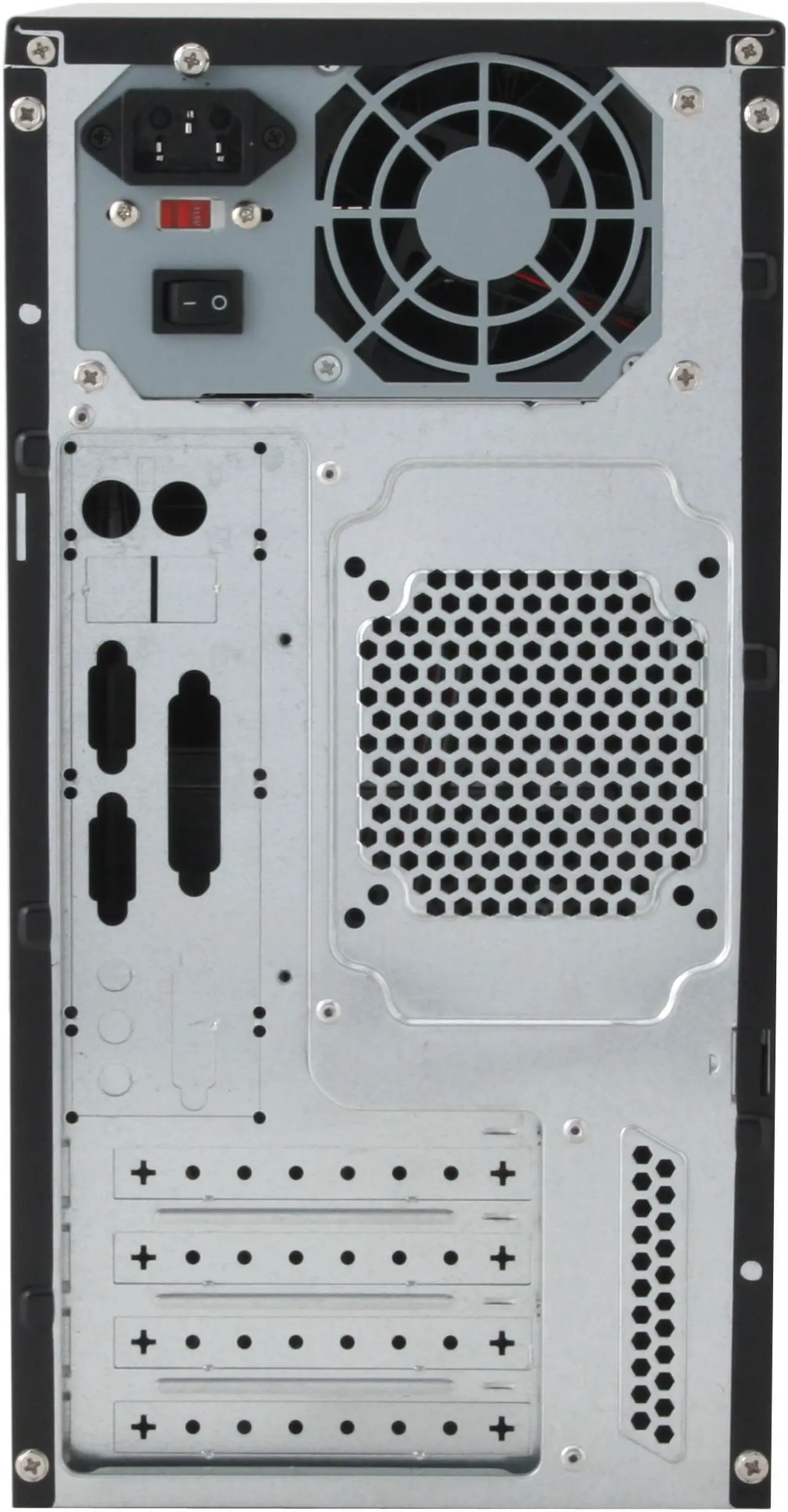 Alt view image 10 of 11 - Broadway Com Corp 937PK-BLACK Steel Computer Case Okia ATX 420W Power Supply