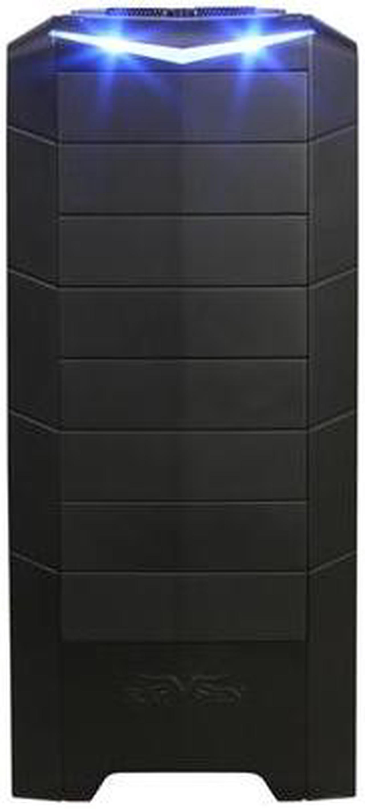 Alt view image 2 of 10 - SilverStone RAVEN RV02-BW Matte black 0.8mm Steel ATX Full Tower Computer Case