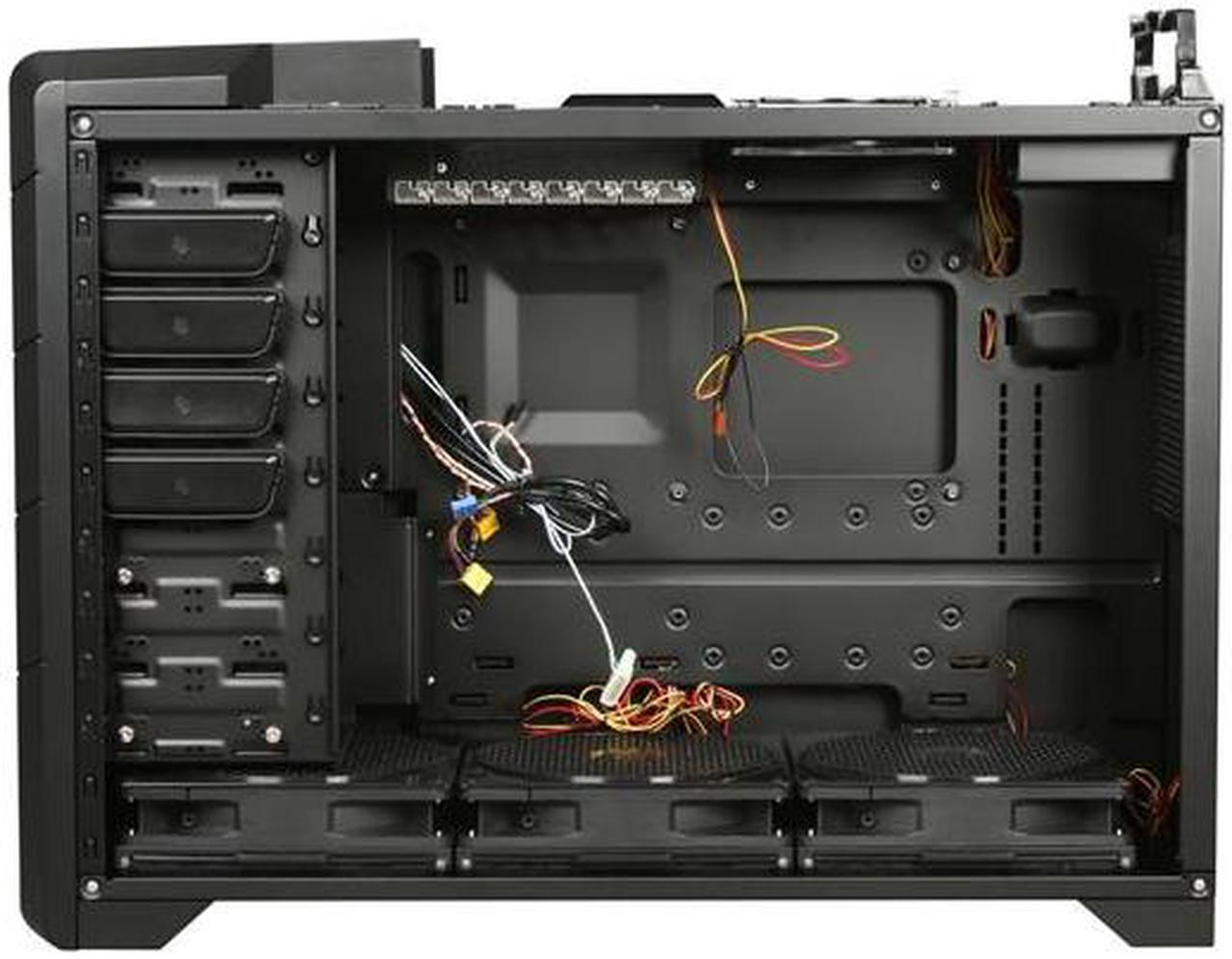 Alt view image 6 of 10 - SilverStone RAVEN RV02-BW Matte black 0.8mm Steel ATX Full Tower Computer Case