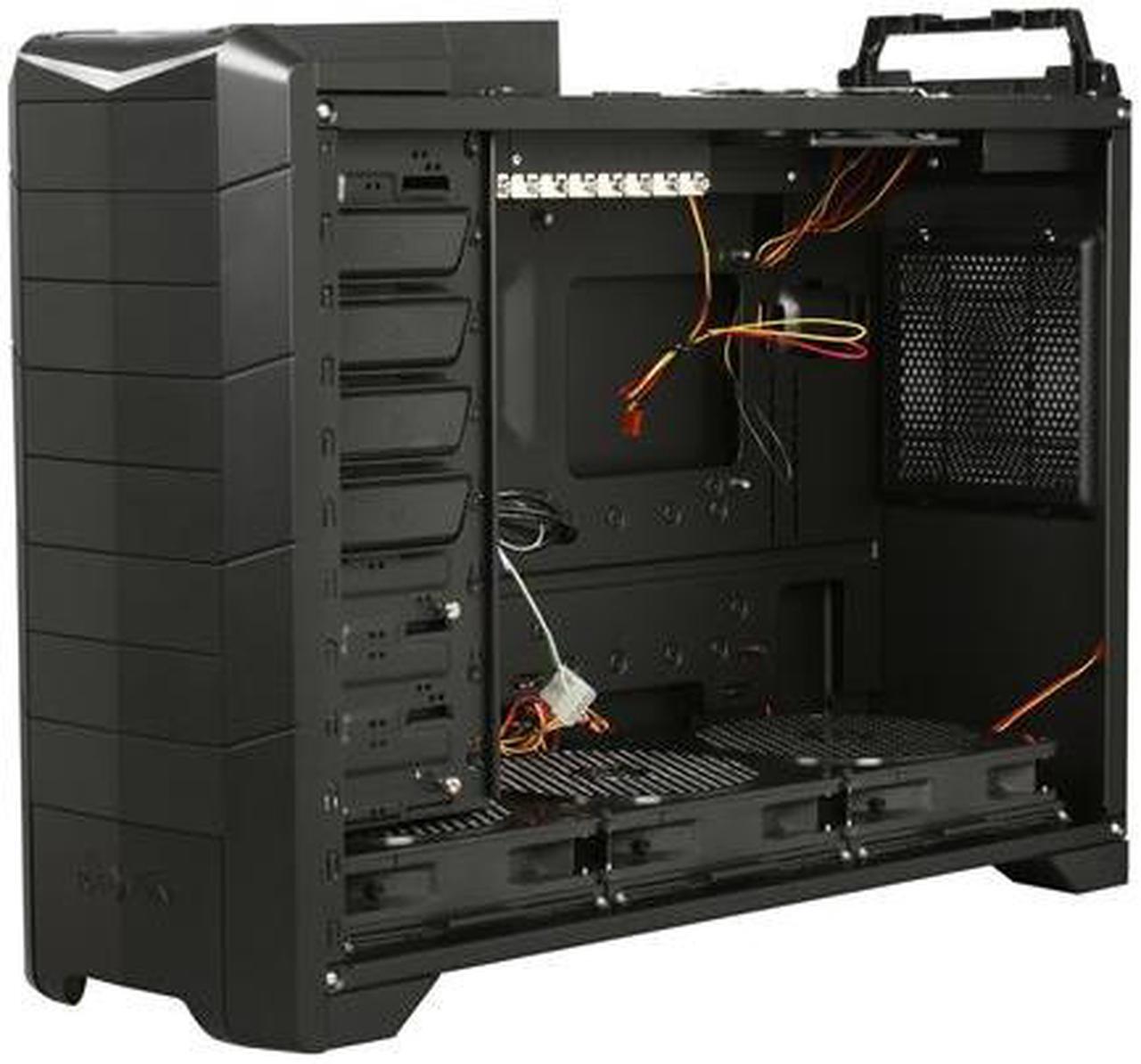 Alt view image 7 of 10 - SilverStone RAVEN RV02-BW Matte black 0.8mm Steel ATX Full Tower Computer Case