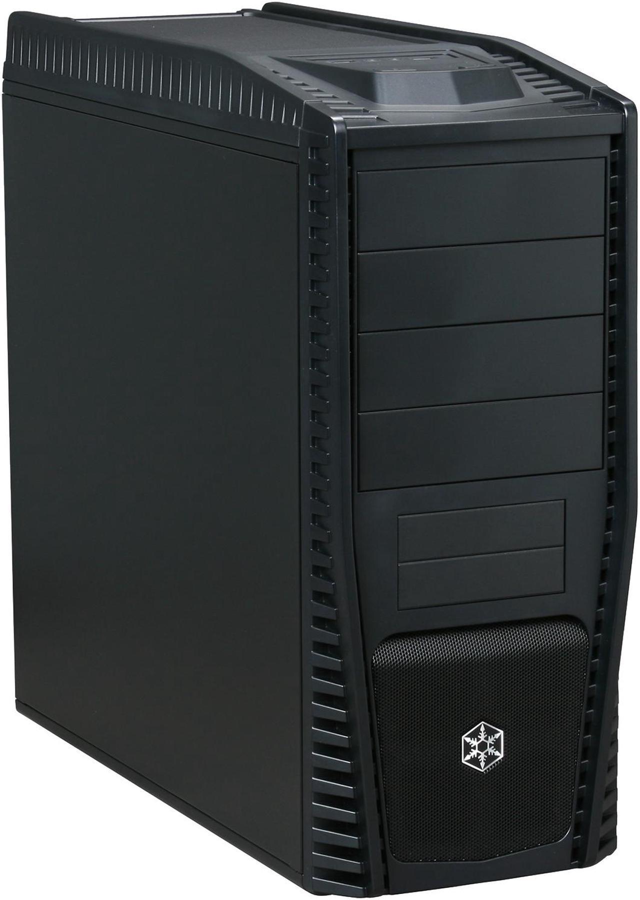 SILVERSTONE Precision Series PS05-B Black Steel ATX Mid Tower Tool-less Installation Design Computer Case