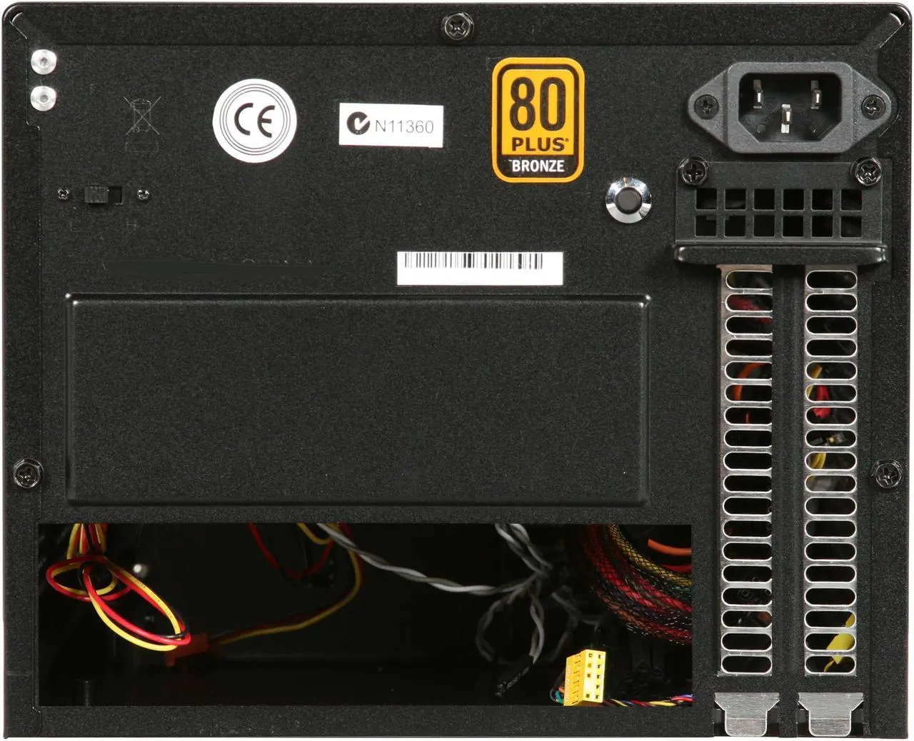 Alt view image 4 of 8 - SilverStone Sugo Series SG07-B Black Aluminum / SECC Mini-ITX Desktop Computer Case 600W 80+ Bronze Certified / Single +12V rail Power Supply