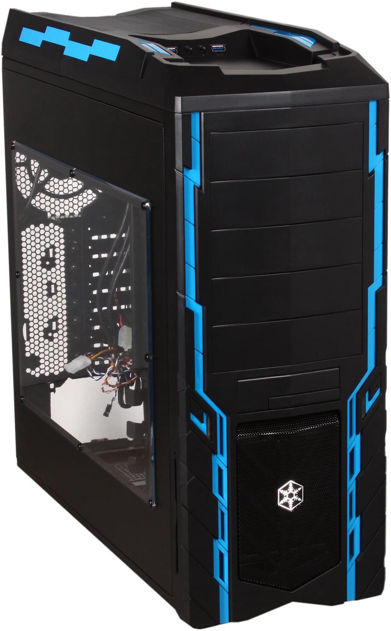 Main image of SilverStone Precision Series PS06B-W Black Plastic & mesh front panel and 0.7mm steel body ATX Mid Tower Computer Case