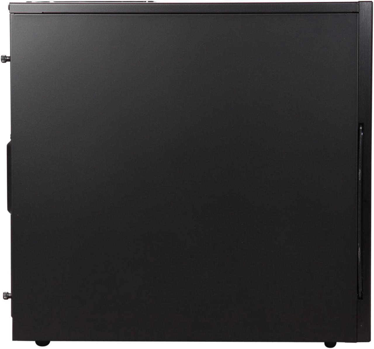 Alt view image 4 of 9 - SilverStone Temjin Series TJ08B-E Black Aluminum front panel, steel body Micro ATX Mini Tower Computer Case