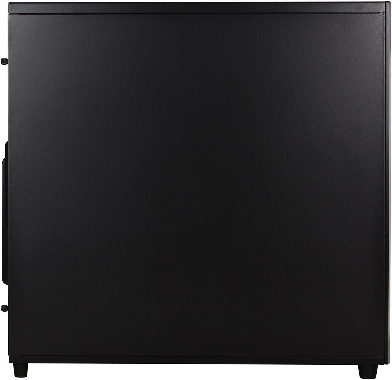 Alt view image 4 of 10 - SilverStone Temjin Series SST-TJ04B-E Black Aluminum front panel, steel body ATX Mid Tower Computer Case