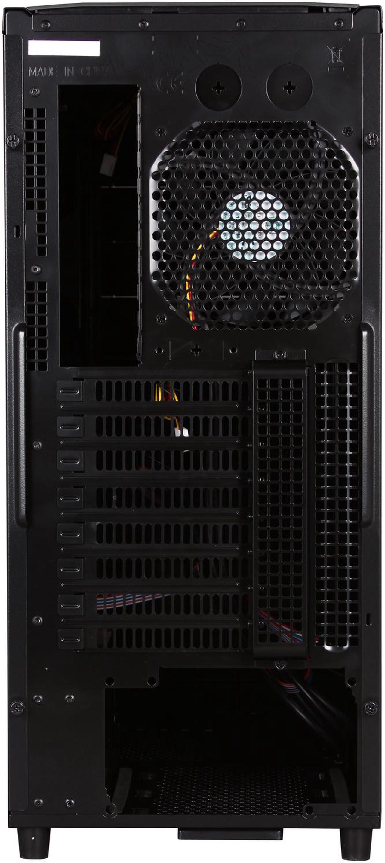 Alt view image 9 of 10 - SilverStone Temjin Series SST-TJ04B-E Black Aluminum front panel, steel body ATX Mid Tower Computer Case