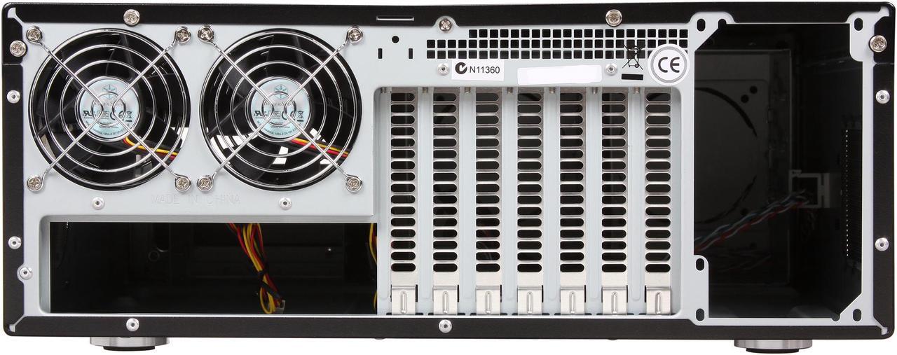 Alt view image 4 of 7 - SILVERSTONE Black Aluminum / Steel Lascala Series SST-LC10B-E-USB3.0 ATX Media Center / HTPC Case