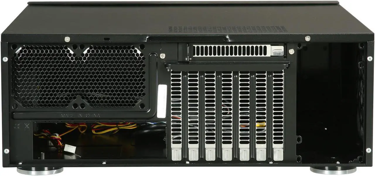 Alt view image 4 of 8 - SILVERSTONE Black Aluminum / Steel Grandia Series SST-GD07B ATX Media Center / HTPC Case