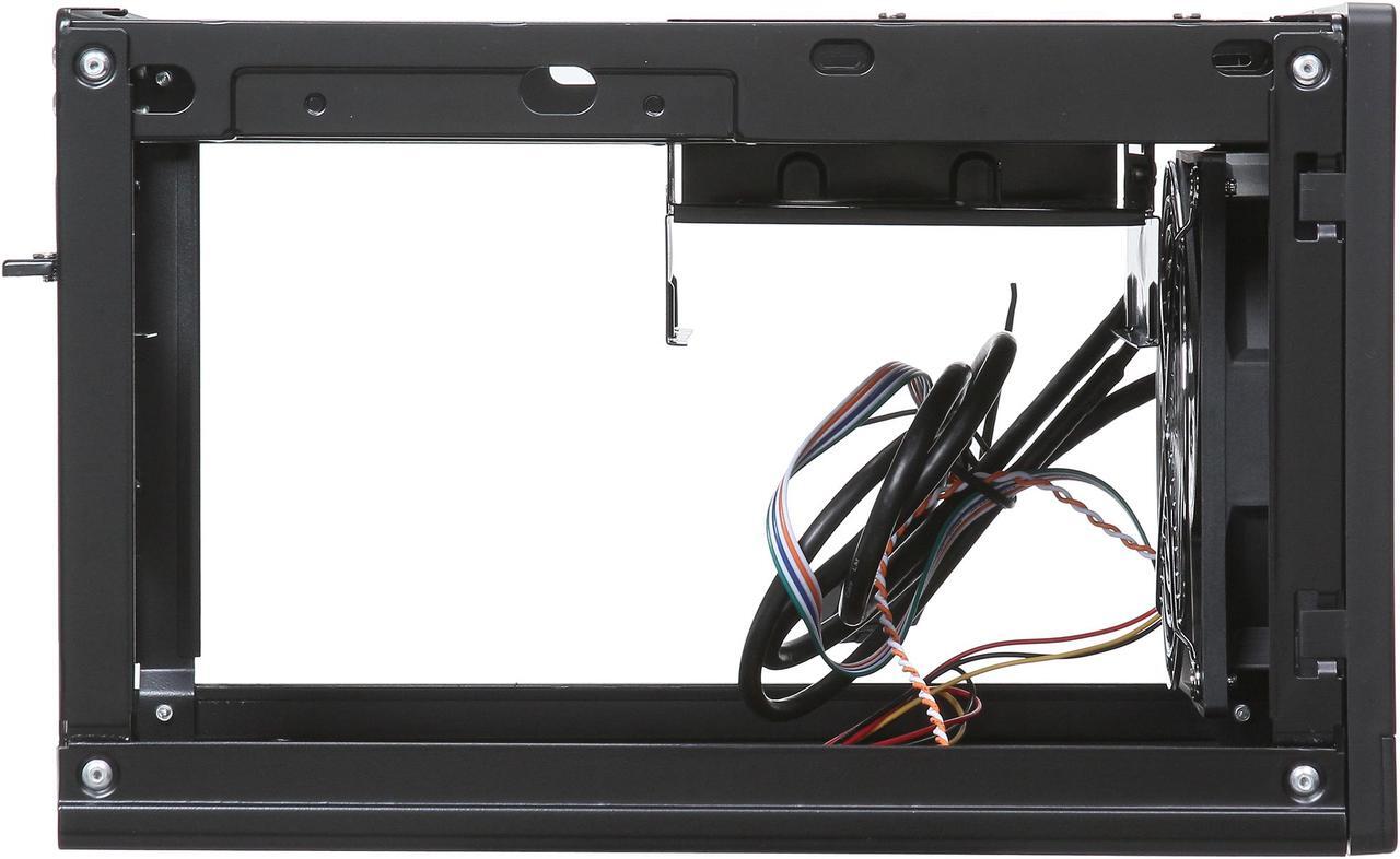 Alt view image 6 of 10 - SilverStone Sugo Series SG05BB-LITE Black SECC / Plastic Mini-ITX Desktop Computer Case with 2 x USB3.0 ports (Black)