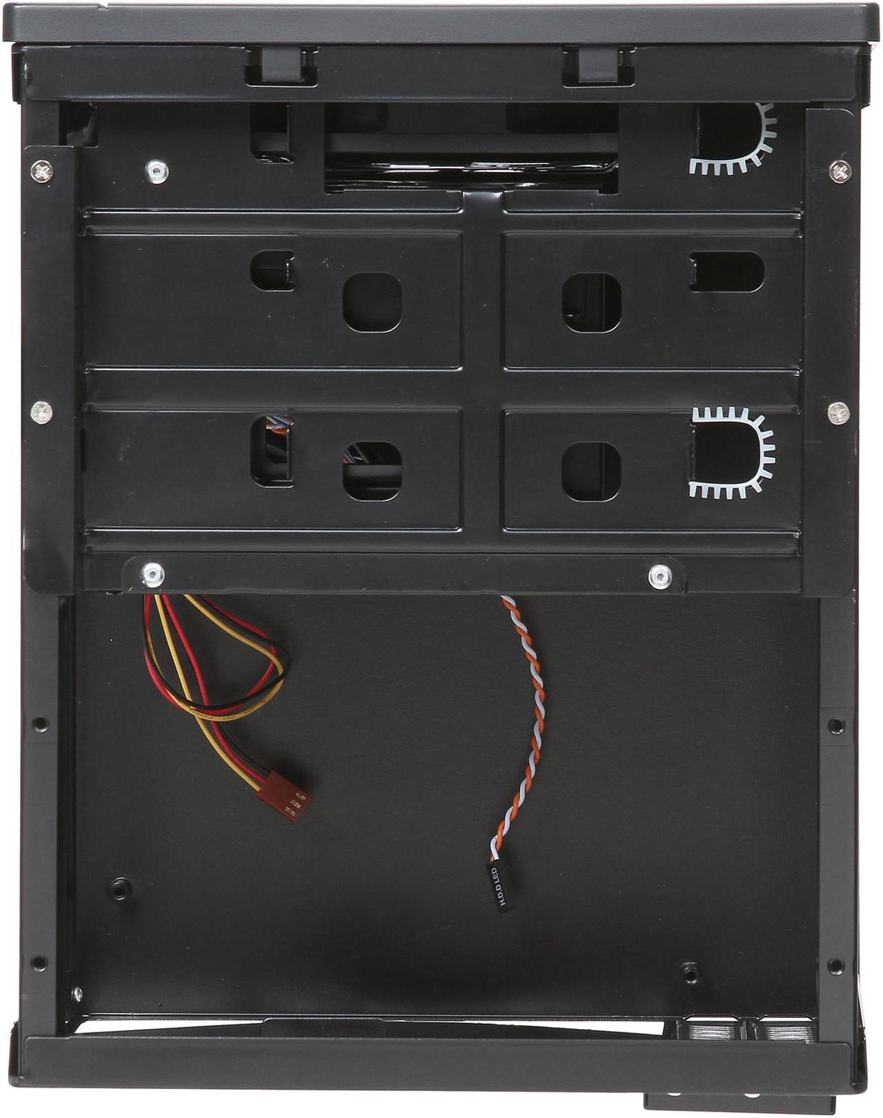 Alt view image 8 of 10 - SilverStone Sugo Series SG05BB-LITE Black SECC / Plastic Mini-ITX Desktop Computer Case with 2 x USB3.0 ports (Black)