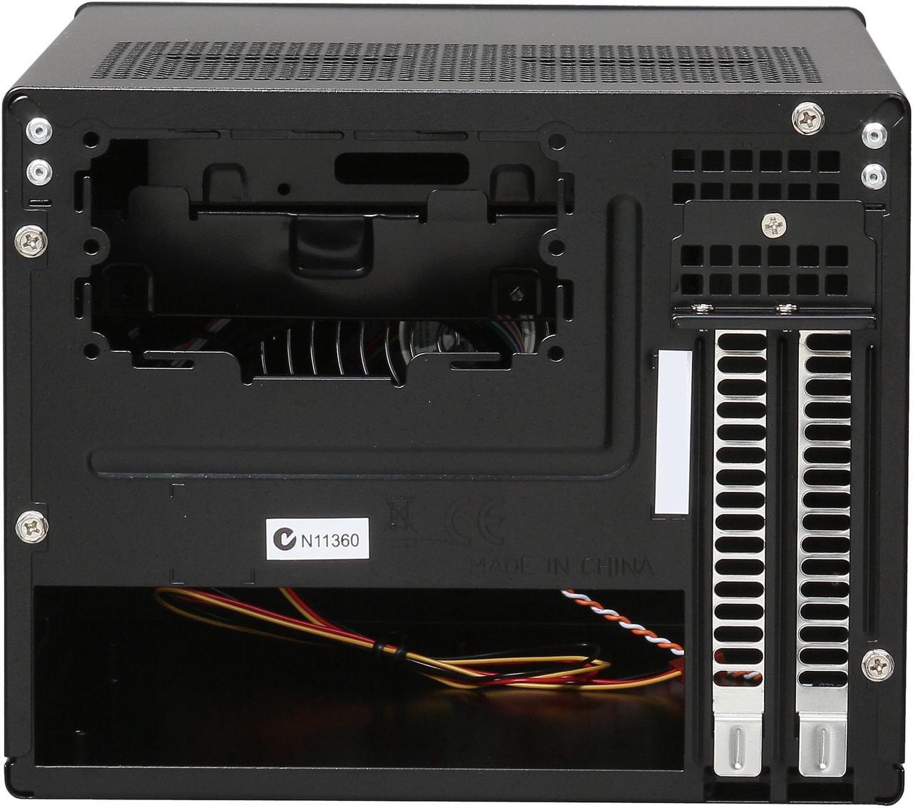 Alt view image 9 of 10 - SilverStone Sugo Series SG05BB-LITE Black SECC / Plastic Mini-ITX Desktop Computer Case with 2 x USB3.0 ports (Black)