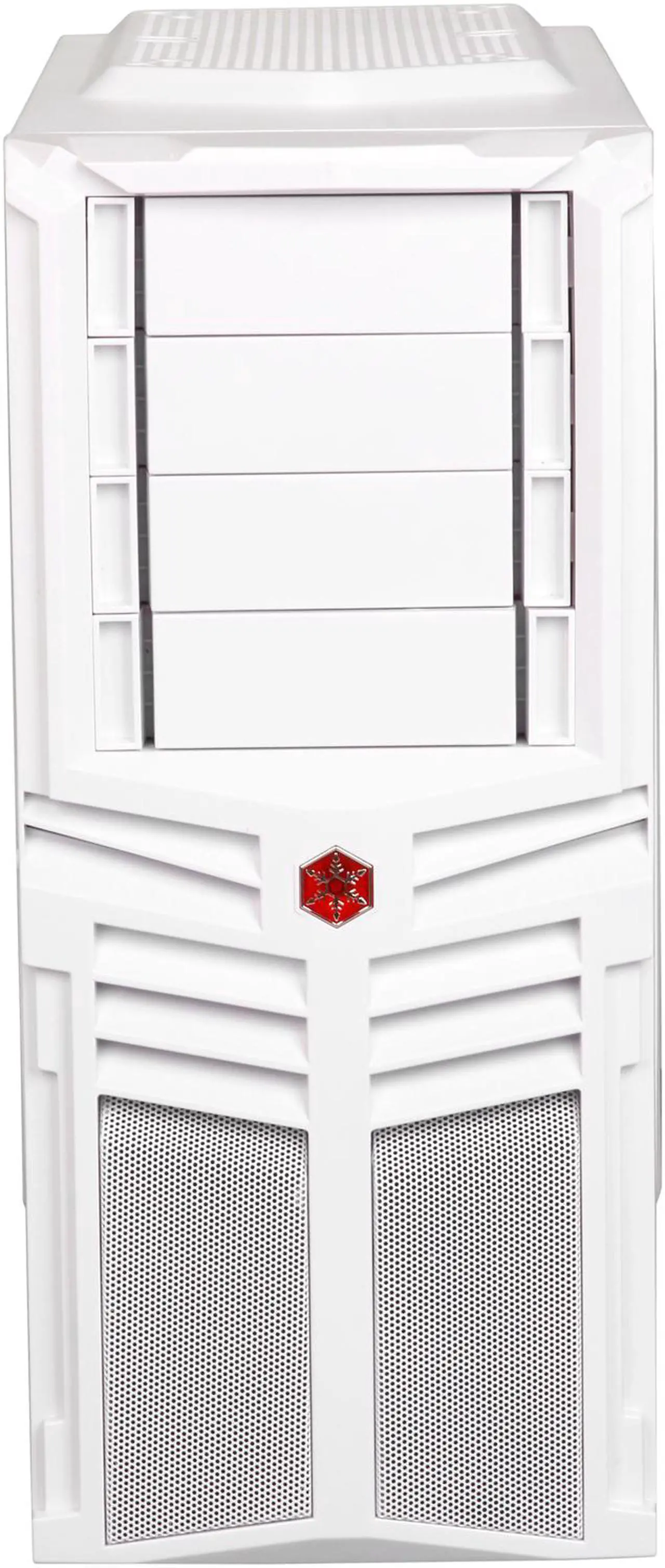 Alt view image 2 of 9 - SilverStone Redline series RL04W White High-strength plastic and meshed front panel ATX Mid Tower Computer Case