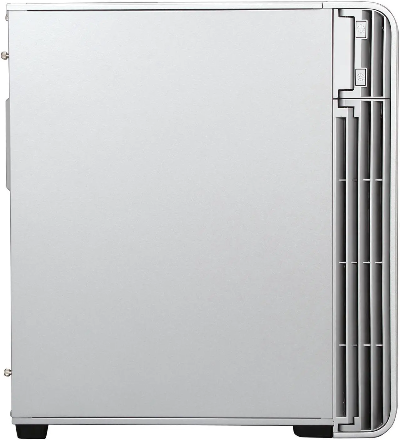 Alt view image 4 of 9 - SilverStone FT04S-W Silver Extended ATX Aluminum Full Tower Case with Window Side Panel