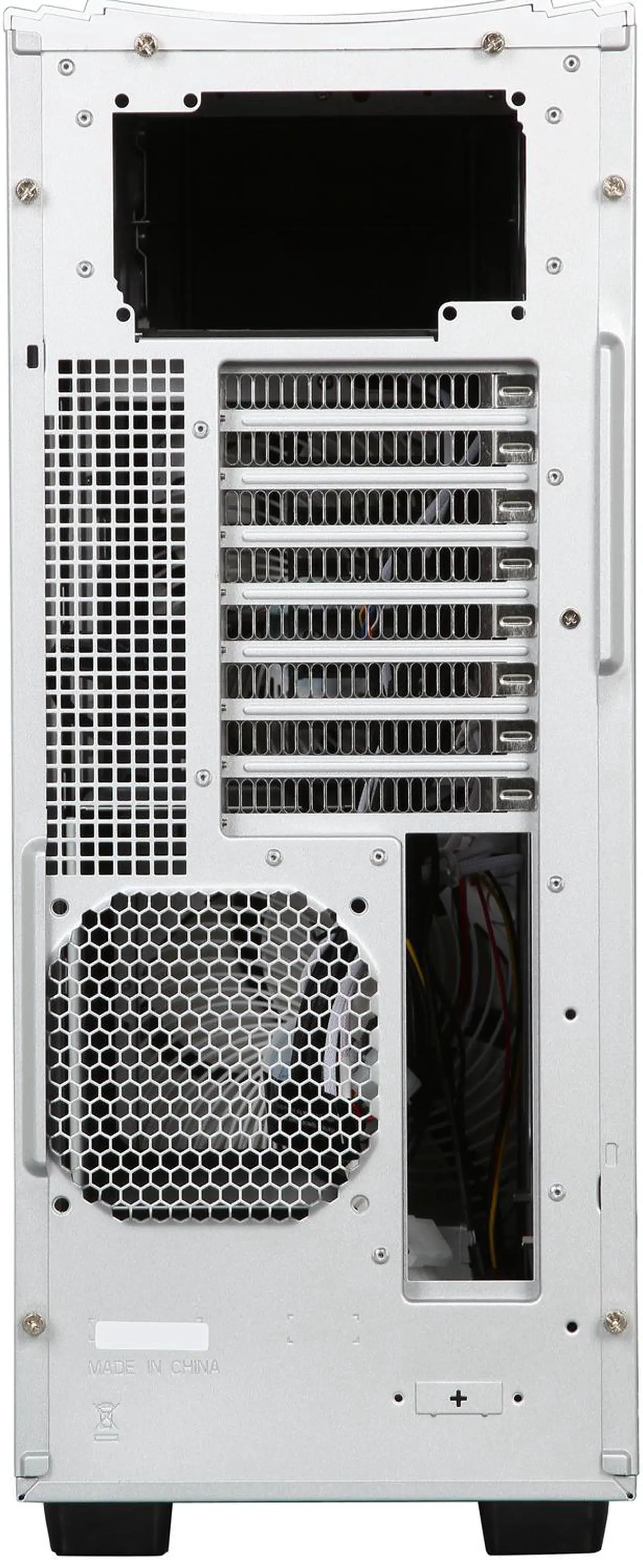 Alt view image 8 of 9 - SilverStone FT04S-W Silver Extended ATX Aluminum Full Tower Case with Window Side Panel