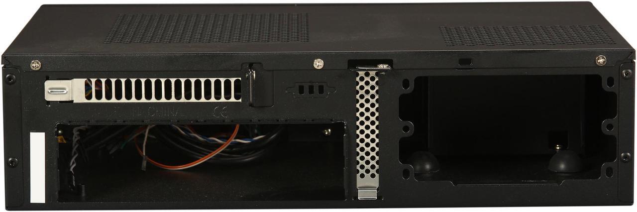 Alt view image 4 of 8 - SILVERSTONE Milo series ML05B Black Acrylic Front Panel, 0.8mm SECC body Mini-ITX Media Center / HTPC Case