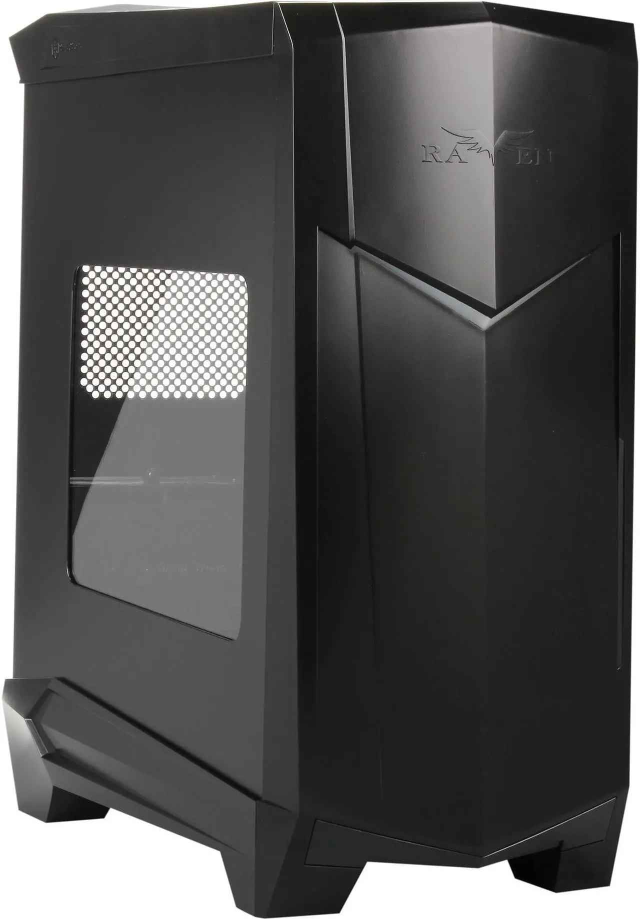 Main image of SilverStone RAVEN Series RV05B-W Black Plastic outer shell, steel body ATX / Micro ATX Mid Tower Computer Case