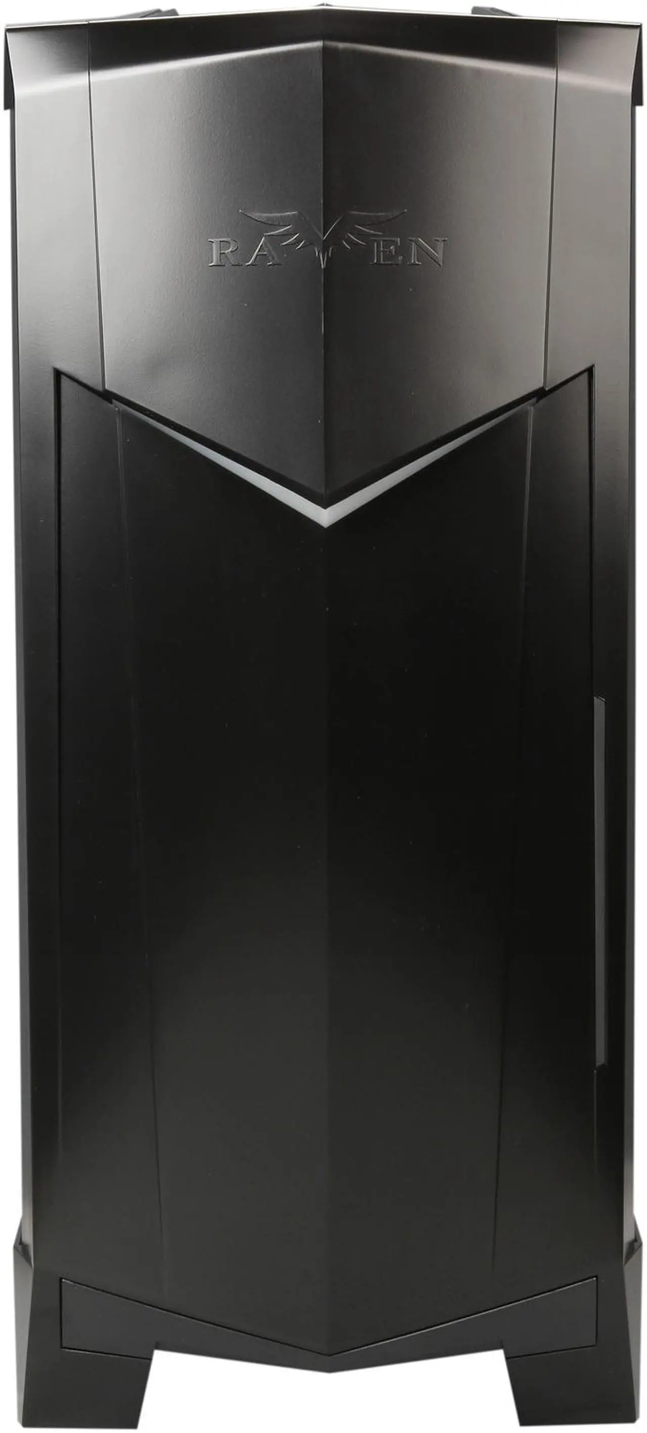 Alt view image 3 of 10 - SilverStone RAVEN Series RV05B-W Black Plastic outer shell, steel body ATX / Micro ATX Mid Tower Computer Case