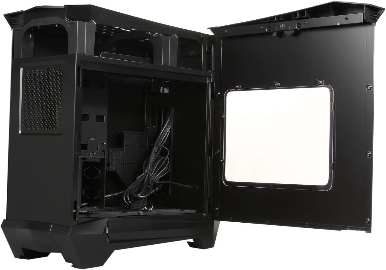 Alt view image 6 of 10 - SilverStone RAVEN Series RV05B-W Black Plastic outer shell, steel body ATX / Micro ATX Mid Tower Computer Case
