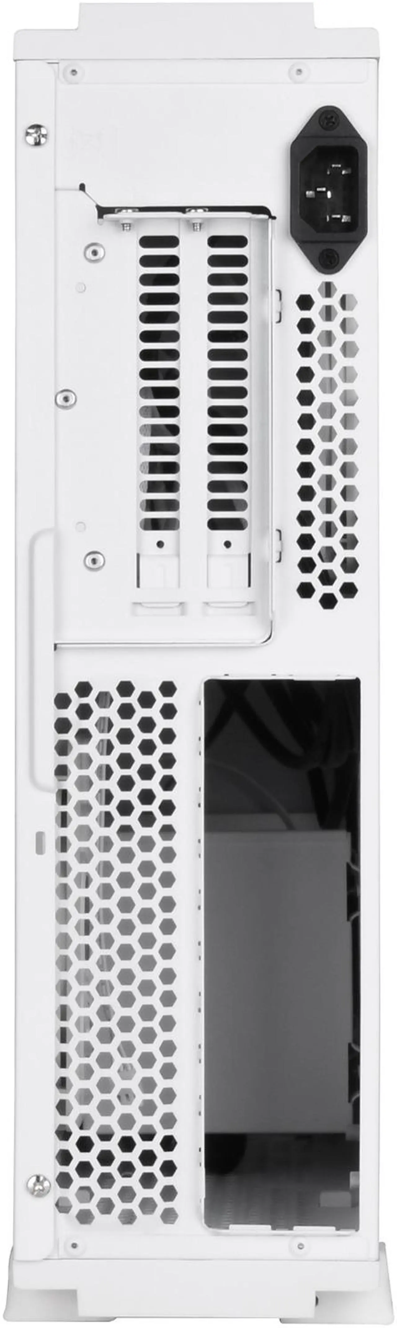 Alt view image 6 of 6 - SilverStone RVZ03-ARGB SST-RVZ03W-ARGB White Steel / Plastic Mini-ITX Slim Computer Case
