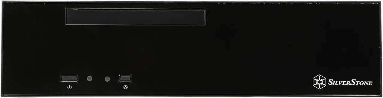 Alt view image 3 of 10 - SilverStone Milo Series SST-ML09B Black Acrylic and plastic front panel, 0.8mm steel body Mini-ITX Computer Case