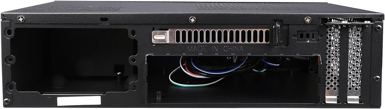 Alt view image 6 of 10 - SilverStone Milo Series SST-ML09B Black Acrylic and plastic front panel, 0.8mm steel body Mini-ITX Computer Case