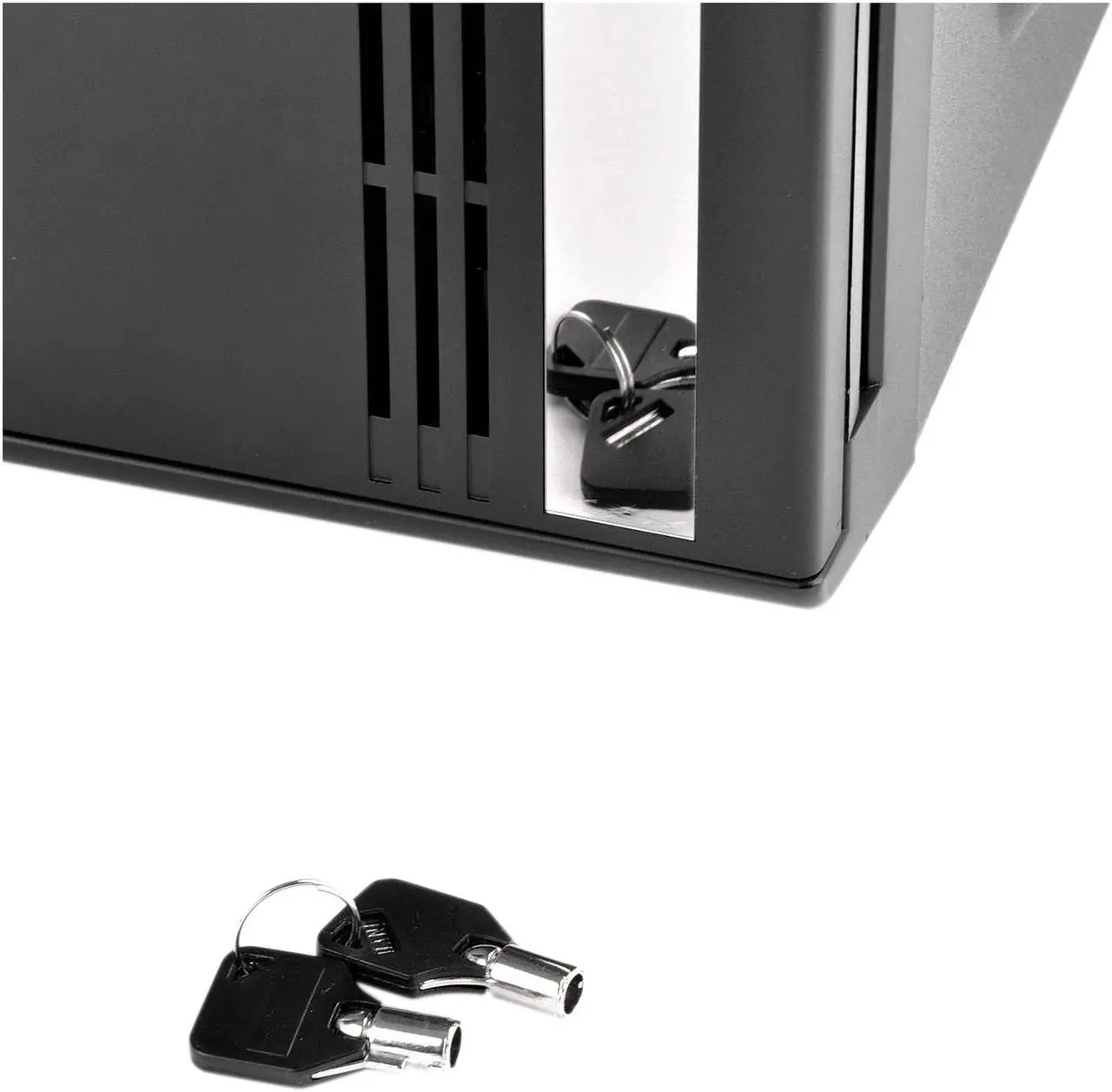 Alt view image 20 of 20 - SilverStone Case Storage Series SST-CS380 Black Plastic front door, steel body ATX Mid Tower Computer Case Standard PS2(ATX) Power Supply