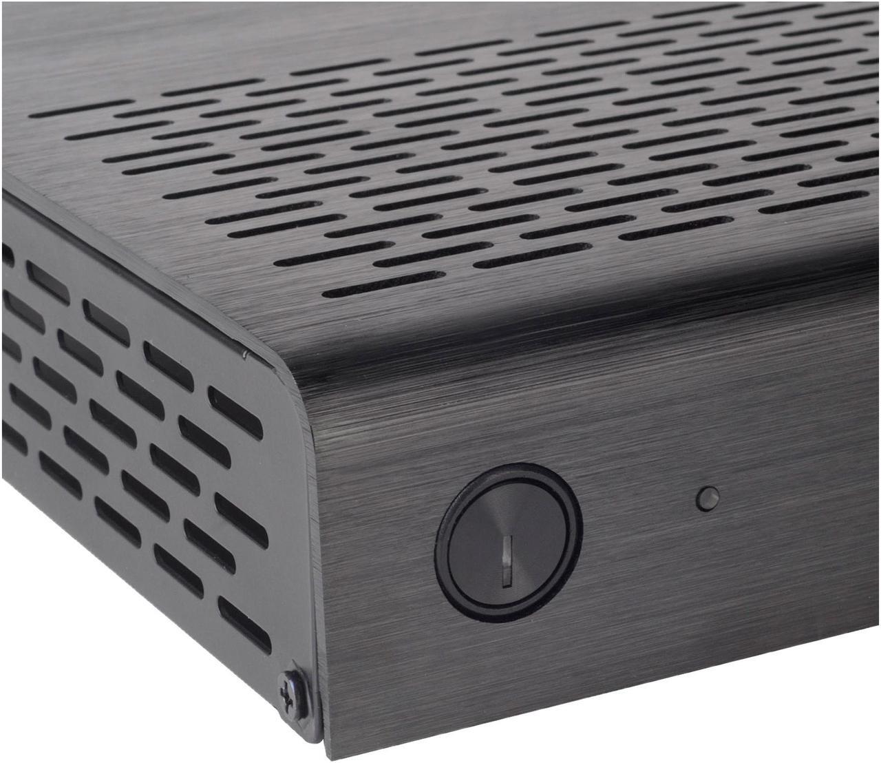 Alt view image 6 of 10 - SilverStone Petit Series PT13 SST-PT13B-USB3.0 Black Aluminum Top Cover, Steel Body Mini-ITX Computer Case