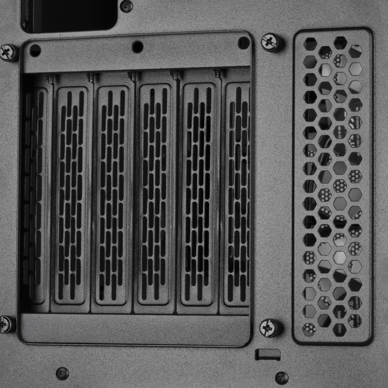 Alt view image 11 of 20 - SilverStone FARA 511Z High Airflow ATX Gaming Chassis with Excellent Cooling Potential Case SST-FA511Z-BG Black