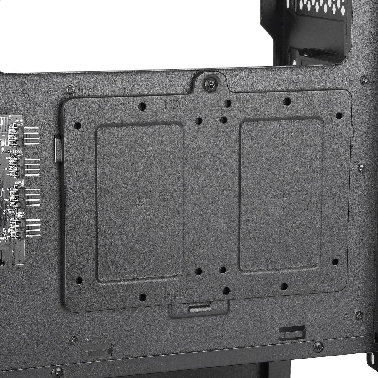 Alt view image 14 of 20 - SilverStone FARA 511Z High Airflow ATX Gaming Chassis with Excellent Cooling Potential Case SST-FA511Z-BG Black
